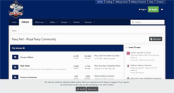 Desktop Screenshot of navy-net.co.uk